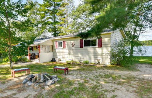 Kalkaska Casa | Lakefront Retreat with Pedal Boat and Dock in Kalkaska