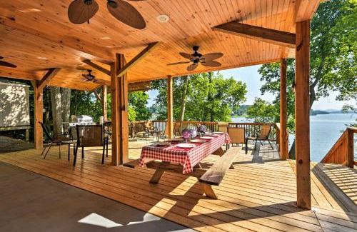 Rutledge Casa | Lakefront Rutledge Home with Fire Pit and Private Dock
