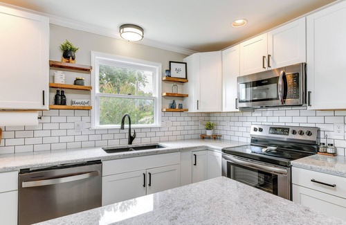 Sherrills Ford Casa | Lakefront Sherrills Ford Haven w/ Boat Dock!