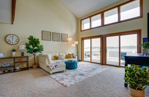 Syracuse Casa | Lakefront Syracuse Home with Deck and Private Dock!