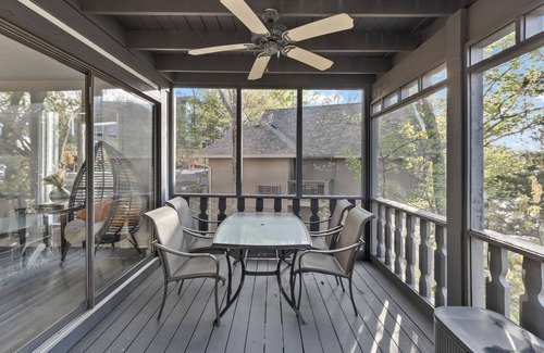 Lake of the Ozarks Cabaña | Lakefront Treat - Private Suite, TV, Dining