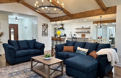 Anderson Casa | Lakefront, Views, Private Dock, Boat Rental, Bunks, Near Clemson, Kayaks!