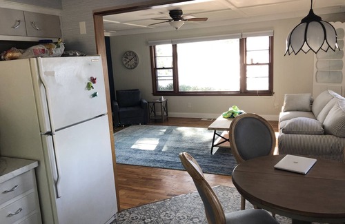 Plainwell Casa | Lakefront Walkout Cottage, Beach, Dock, Kayaks, Sunsets on Pine Lake! 🐚🐟