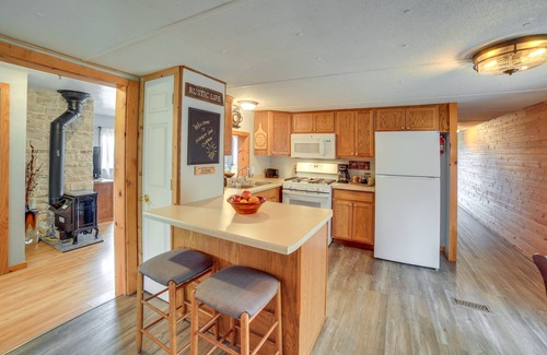 Townsend Casa | Lakefront Wisconsin Home w/ Boat Dock & Fire Pit!