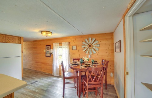 Townsend Cabaña | Lakefront Wisconsin Home w/ Boat Dock & Fire Pit!