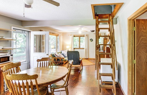Clitherall Cabina | Lakeside Getaway w/Dock: West Battle Lake Cabin