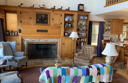 Bremen Casa | Lakeside home with dock and small beach for boating and swimming