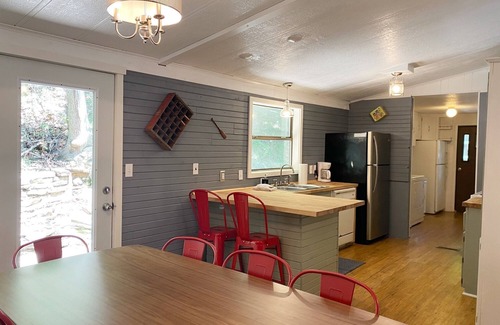 Camdenton Casa | Lakeside home with new furniture, swimming pool & other resort amenities.