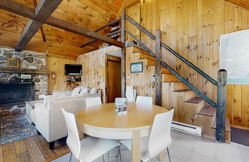 East Wakefield Casa | Lakeside home with water views, firepit, deck, & W/D - dog-friendly