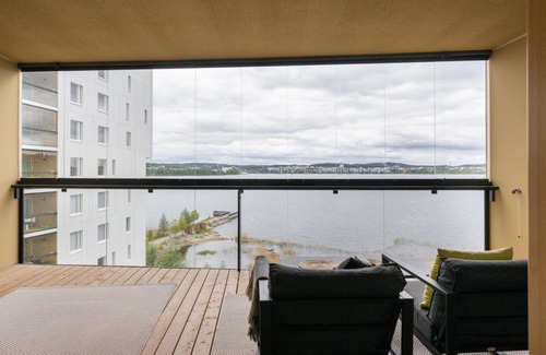 Jyvaskyla Apartamento | Lakeview 2-bedroom apartment