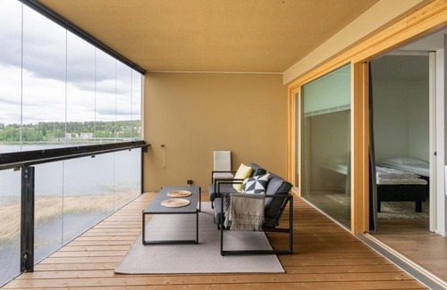 Jyvaskyla Apartamento | Lakeview 2-bedroom apartment