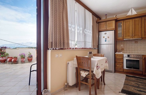 Spartochori Apartamento | "Apartamento Lakis" con vistas al mar, jardín, terraza y Wi-Fi