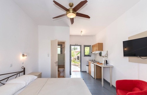 Stoupa Condominio | Lakonia Studio 1 paseo a la larga y extensa playa de arena principal