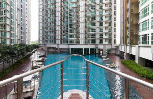 Bandar Tun Razak Apartamento | Lamandaz Homestay at Central Residence SG Besi Near MRT and TBS with 2 bedrooms