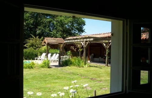 Sabres Casa | Landes Casa 4 dormitorios, 10 pers., Piscina privada, vallada, tranquilas y encantadoras