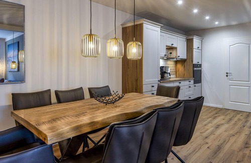 Langenhorn Apartamento | Landgut Nordlicht, Whirlpool, Infrarotsauna, Klima, Hunde