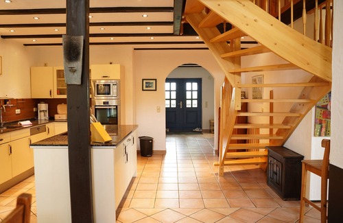 Neverow Casa | Landhaus Stettiner Haff, hermosa casa de madera de 5 * con sauna y chimenea