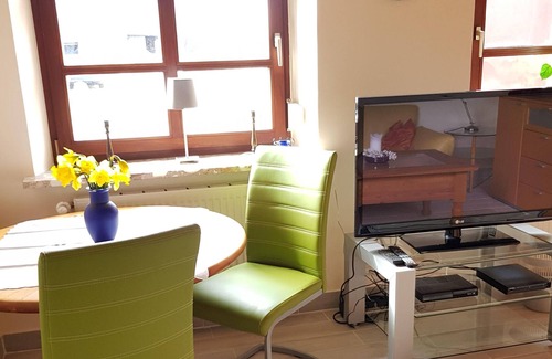 Poppenbull Apartamento | Tablero de Landhus octavo de Kark