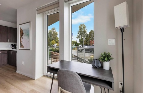 Hayden Island Apartamento | Landing | Stunning 1BD, Courtyard, Pool