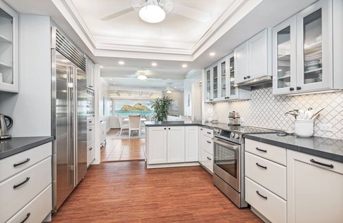 Lanikai Casa | Lanikai Seashore by Gather: Oceanfront Home w/ Mokulua Views, AC & Lush Yard