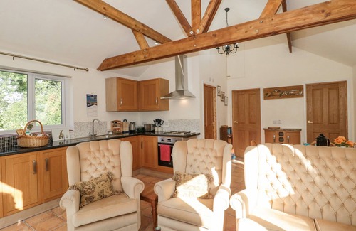 Hemyock Cabaña | LAPWING LODGE, with pool in Hemyock