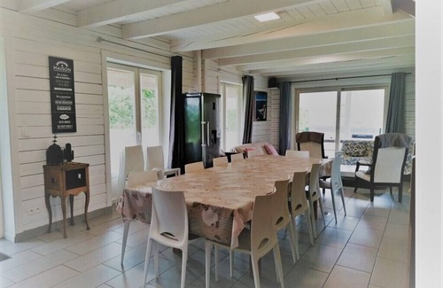 Bernay-en-Ponthieu Casa | Gran casa de madera de 240 m² para 15 personas a 15 minutos del mar.
