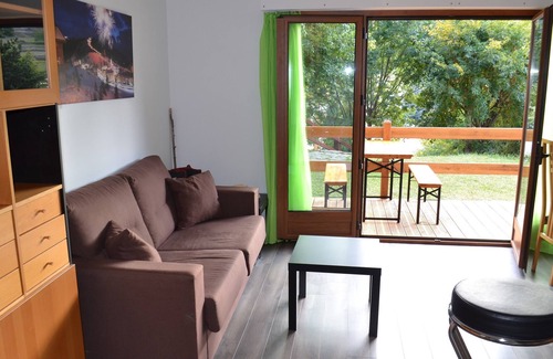 Peone Apartamento | Gran cabina de estudio de 38m2 en Valberg frente a las pistas de esquí para 4 personas.