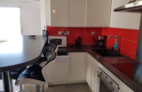 Mediterranee Apartamento | Gran T3 con aire acondicionado a 200 m de la playa principal, garaje seguro