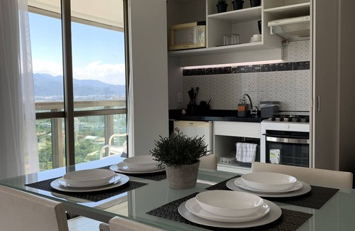 Barra da Tijuca Apartamento | Amplio Apart con vistas al mar y acceso a la playa
