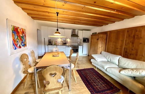 Telfes im Stubai Apartamento | Amplio apartamento con 2 habitaciones, piscina, balcón, jardín.