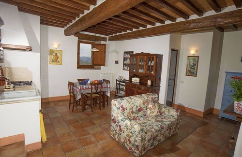 Radicofani Apartamento | Granja Pietreta - Pozzo Apartamento 4 camas