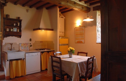 Radicofani Apartamento | Granja Pietreta - Pozzo Apartamento 4 camas