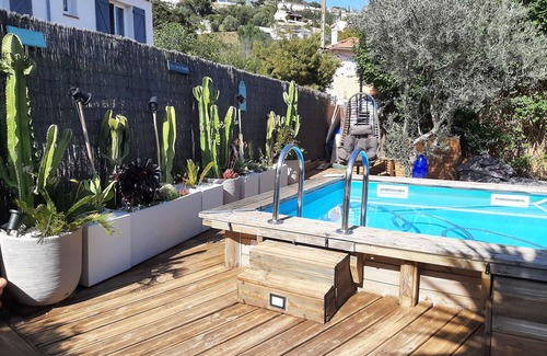 Agay Apartamento | APARTAMENTO VILLA 50 M DE LA PLAYA DE AGAY (var)