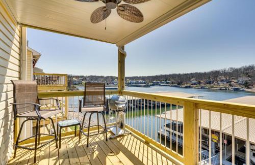 Osage Beach Apartamento | Large Balcony with View Lakefront Osage Beach Condo