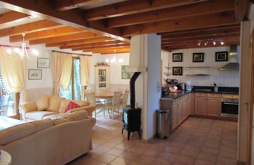 Lachapelle-Auzac Casa | Gran chalet luminoso para 8 personas con piscina en un campo de golf