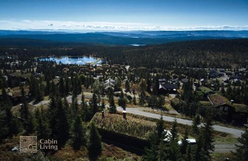 Ringsaker Casa | Large cabin at Sjusjøen with sauna, fireplace, view and cross-country skiing