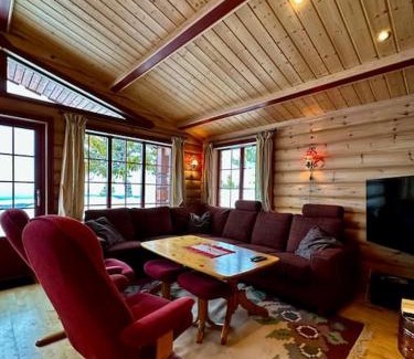 Sjusjoen Casa | Large cabin with Sjusjøens best view, sauna and ski in out