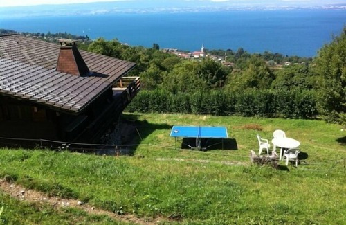 Lugrin Chalet De Esquí | Casa grande, impresionante vista al lago cerca de Evian-les-Bains