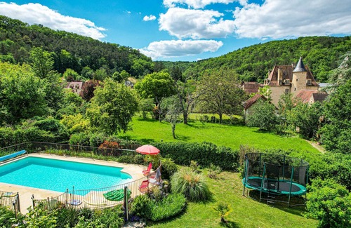 Daglan Casa | Gran casa encantadora con piscina privada.