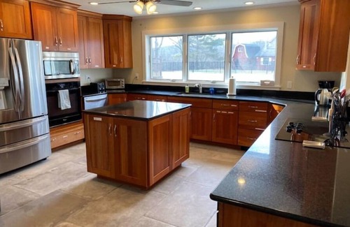 Pittsfield Casa | Large, comfortable house and yard located on a beautiful lake.