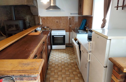 Bacilly Cabaña | Gran cabaña 5 pers., 100m2, siglo 17, borde de la bahía Mont Saint Michel