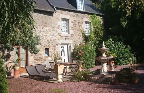 Bacilly Cabaña | Gran cabaña 5 pers., 100m2, siglo 17, borde de la bahía Mont Saint Michel
