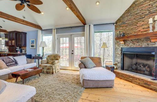 Dahlonega Casa | Large Deck Luxe 6-Acre Retreat in Dahlonega!