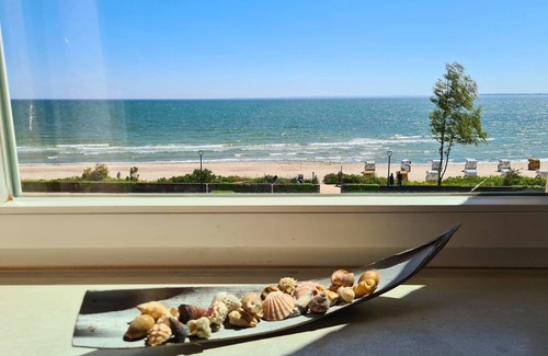 Haffkrug Casa | Large double room with sea view approx. 35 m² - Zeitlos Hotel