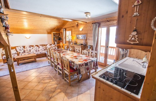 Bisanne 1500 Apartamento | GRANDE DUPLEX DE 120 M2 EN CHALET STANDING MGM CON PISCINA CLIMATIZADA DE 4 ****