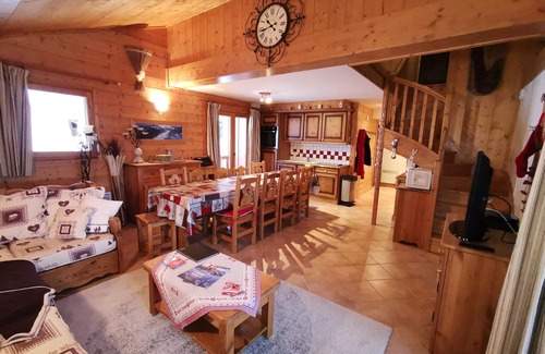 Bisanne 1500 Apartamento | GRANDE DUPLEX DE 120 M2 EN CHALET STANDING MGM CON PISCINA CLIMATIZADA DE 4 ****