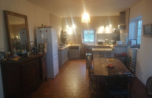 Saint-Marcel-d'Aredeche Casa | Grande Casa Familial en Ardèche Con Piscina Vista Splendida