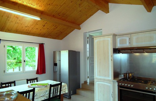 Gavaudun Cabaña | Gran cabaña familiar en Holiday Village **** piscina, spa, tenis, juegos, bar