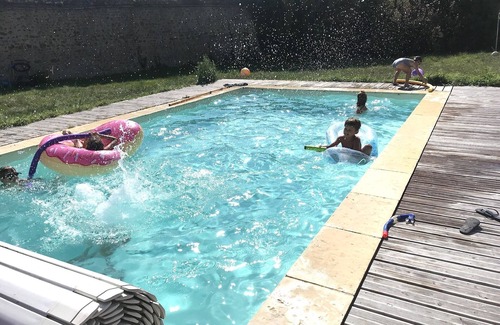 Tillieres-sur-Avre Casa | Large family house with heated swimming pool