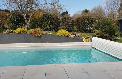 Guerande Casa | Large family home with heated outdoor pool, near medieval town